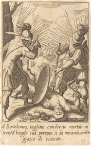 Bartolomeo - Jacques Callot after Matteo Rosselli