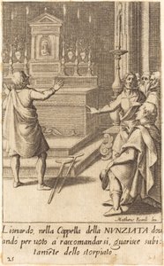 Lionardo - Jacques Callot after Matteo Rosselli