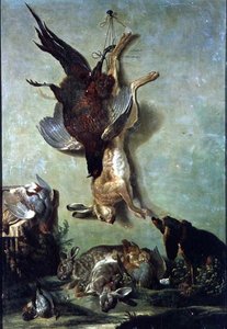 Nature Morte de Gibier - Jacques Charles Oudry