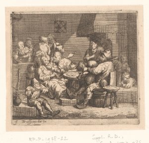 Scène dans une auberge