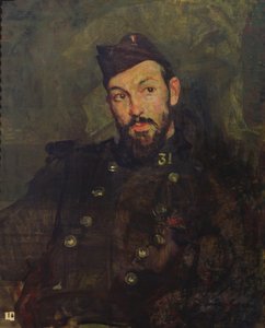 Félicien Cacan en uniforme, 1915 - Jacques Emile Blanche