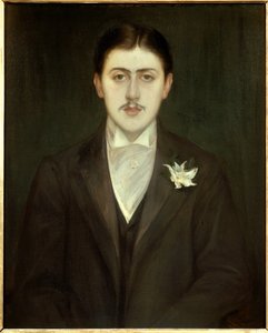 Portrait de Marcel Proust (1871-1922), écrivain français. Peinture de Jacques-Émile Blanche (1861-1942) - Jacques Emile Blanche
