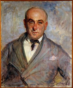 Portrait de Max Jacob (1876-1944) poète français - Jacques Emile Blanche