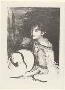 Portrait de Wanda Zielimska connue sous le nom de Pouponne (Jeune fille) - Jacques Emile Blanche