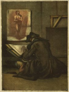 Le jeune dessinateur - Jacques Fabien Gautier d