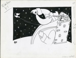 Le Figaro, Satirique en N  B - Jacques Faizant