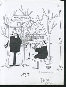 Paris-Presse, Satirique en N  B - Jacques Faizant