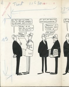 Paris-Presse, Satirique en N  B