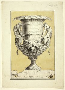 Vase monumental avec figures anthropomorphes - Jacques Francois Joseph Saly