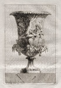 Suite de vases : Planche 17, 1746 - Jacques Francois Joseph Saly