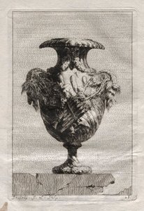 Suite de vases : Planche 28, 1746 - Jacques Francois Joseph Saly