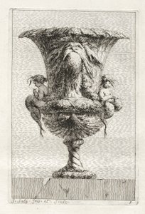 Suite de vases : Planche 9, 1746 - Jacques Francois Joseph Saly