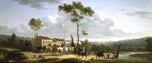 Paysage avec figures