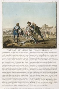 Sébastien le Prestre de Vauban (1633-1707) au siège de Valenciennes (1677), gravé par Jean Baptiste Morret, 1790 - Jacques Francois Joseph Swebach