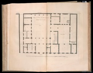 Gravure reliée (France) - Jacques François Blondel