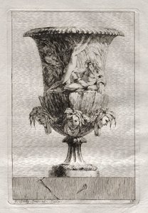 Suite de vases :  Planche 17 - Jacques François Saly