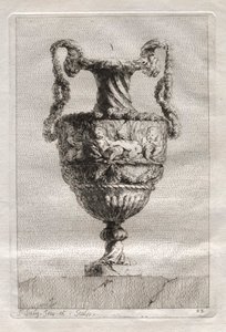 Suite de vases :  Planche 23 - Jacques François Saly