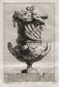 Suite de vases :  Planche 25 - Jacques François Saly