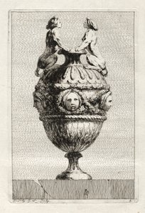 Suite de vases :  Planche 5 - Jacques François Saly