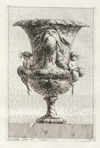 Suite de vases : Planche 9 - Jacques François Saly
