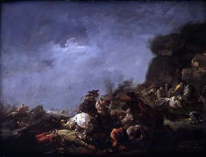 Choc de cavalerie - Jacques Gamelin
