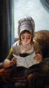 Lecture (détail) - Jacques Gamelin