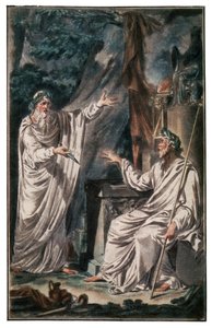 Druides celtiques, vers 1790