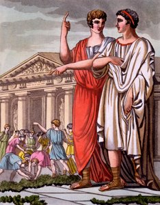 Costume du candidat à un poste à Rome, un folio de 