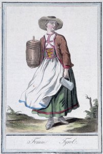 Femme du Tyrol - Jacques Grasset de Saint Sauveur