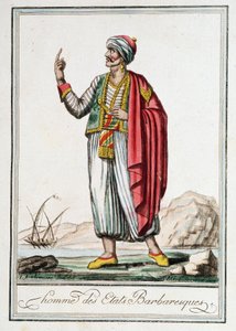 Homme des États barbares, « Encyclopédie des voyages » par J. Grasset Saint-Sauveur (Saint Sauveur) - Jacques Grasset de Saint Sauveur