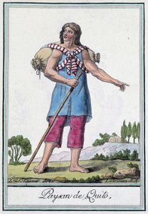Paysans de Quito (Équateur) - Jacques Grasset de Saint Sauveur