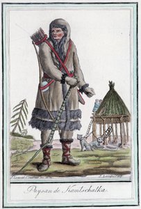 Paysans du Kamtchatka - dans « Encyclopédie des voyages » par Grasset St Sauveur, Paris