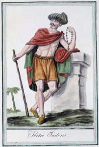 Prêtres hindous - dans "Encyclopédie des voyages" par Grasset Saint Sauveur, éd. Paris 1796