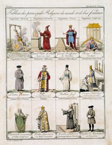 Tableau des Principales Religions du Monde - Jacques Grasset de Saint Sauveur