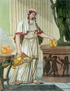 Vierge vestale, illustration de 