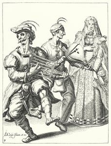 Mascarade (gravure) - Jacques II de Gheyn
