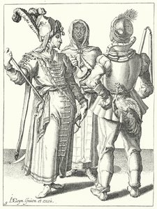 Mascarade - Jacques II de Gheyn