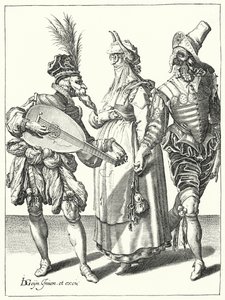 Mascarade - Jacques II de Gheyn