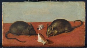 Souris, vers 1600 (huile sur bois de chêne)