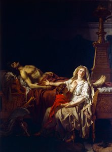 Andromaque pleurant sur le corps d