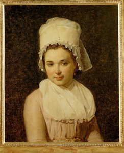 Catherine-Marie-Jeanne Tallard, épouse de François Lamy, maire de Sougere/Yonne ... - Jacques Louis David