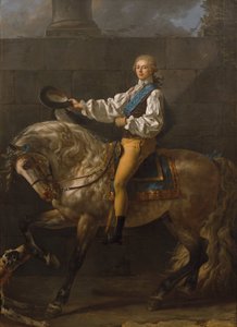 Portrait équestre de Stanisław Kostka Potocki