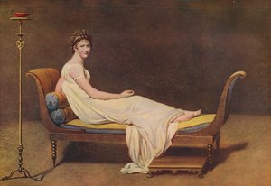 Madame Récamier, 1800, vers 1915