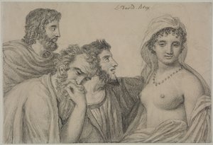 Phryné devant ses juges - Jacques Louis David