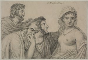 Phrynè devant les juges, vers 1816-1820 - Jacques Louis David