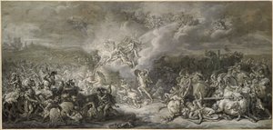 Le Combat de Diomède - Jacques Louis David