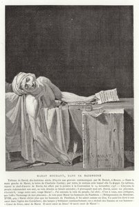 La Mort de Marat, 1793 - Jacques Louis David