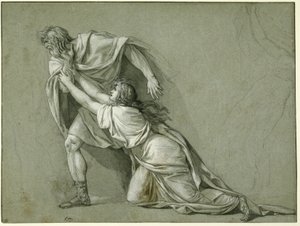 Le départ de Marcus Attilius Regulus pour Carthage, 1785-86 - Jacques Louis David
