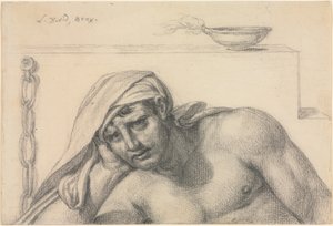 Le Prisonnier, 1819 - Jacques Louis David