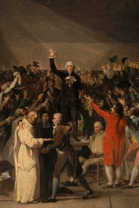 Le Serment du Jeu de Paume, 20 juin 1789, (détail)